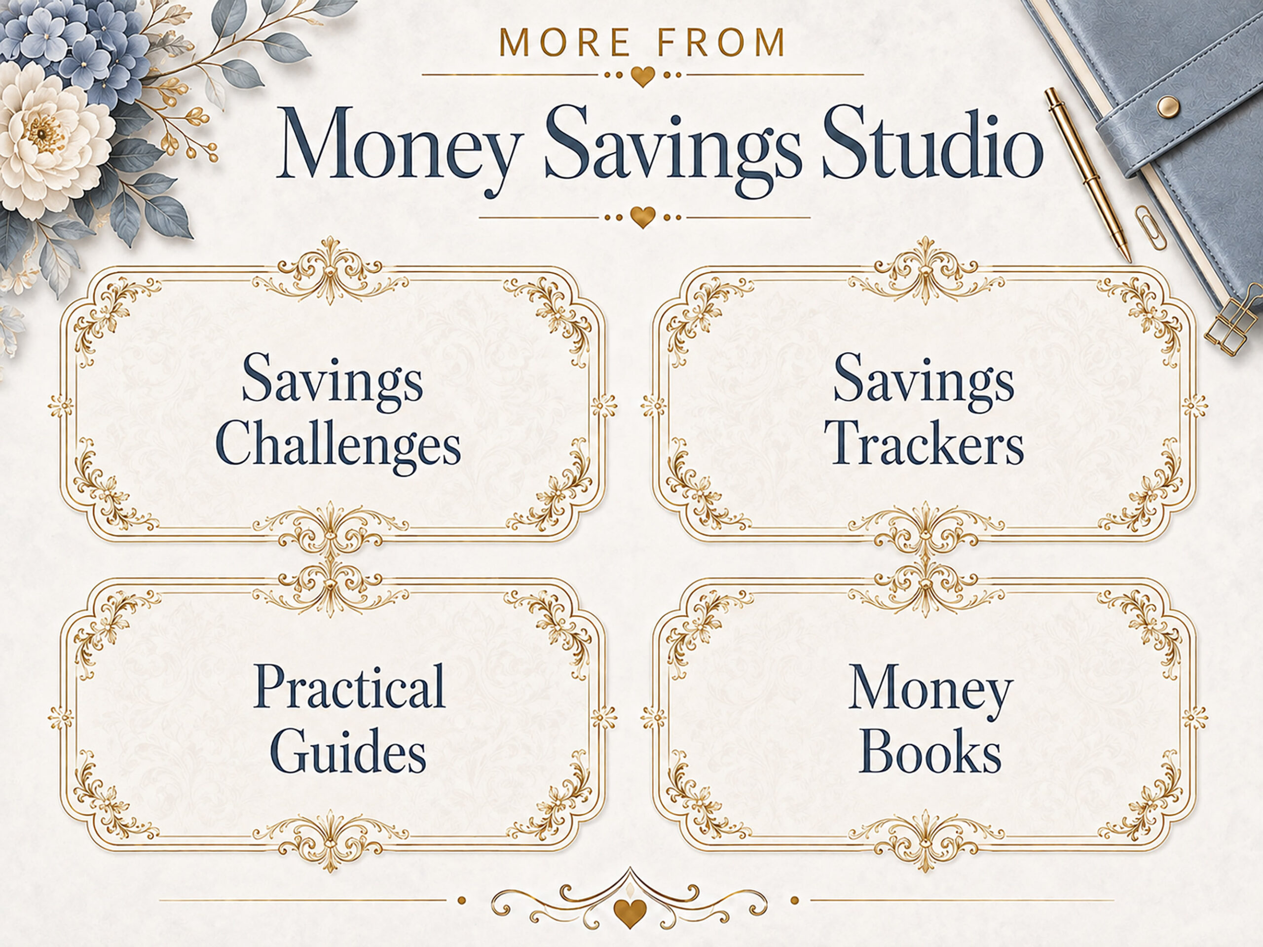 Sea View Apartment Fund Savings Tracker Printable, Dream Home by the Sea, Budget Planner - Image 9