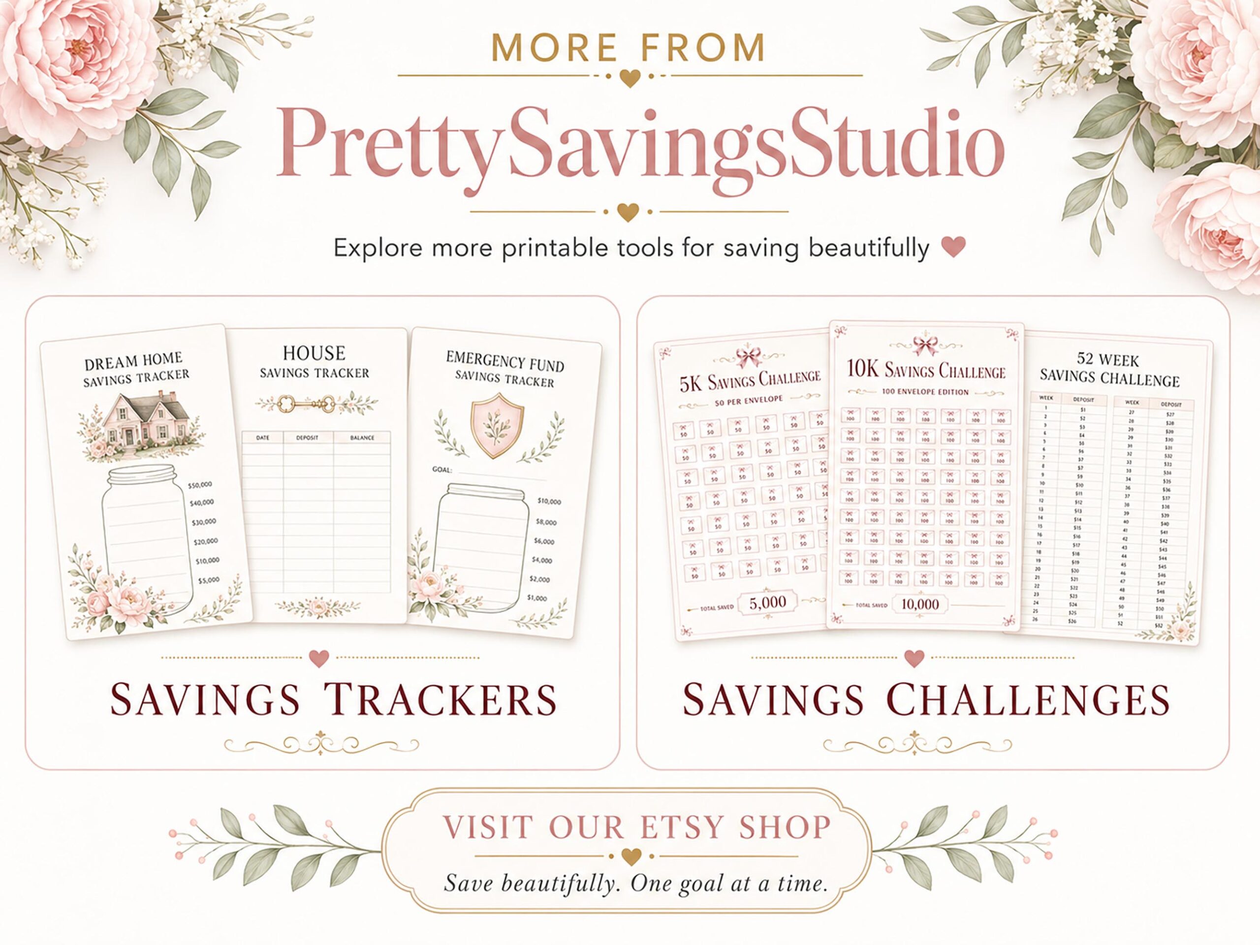 Wedding Savings Tracker Printable - Bridal Budget Planner - Image 8